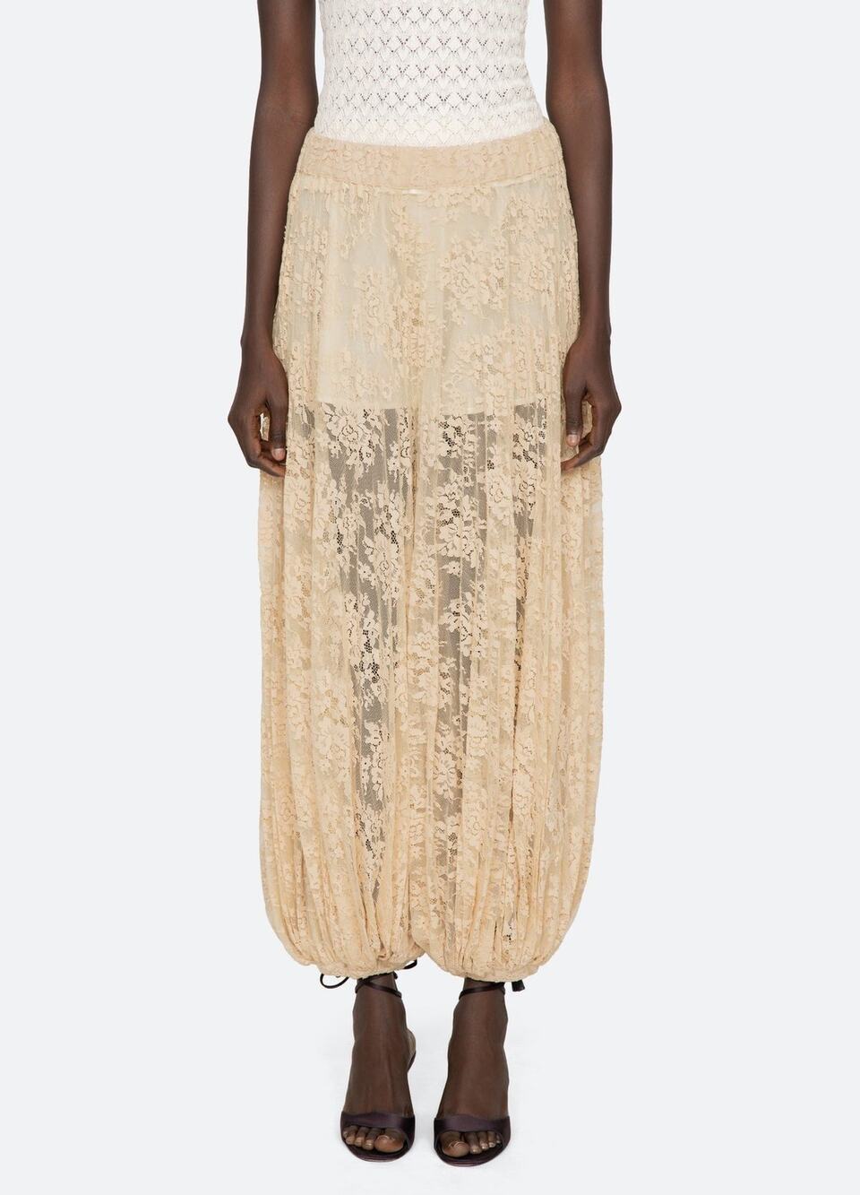 Sea, New York Sharleen Floral Lace Balloon Pants - XS